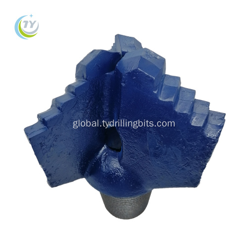 Step Chevron Drag Bit 200mm chevron drag bit for water well drilling Supplier